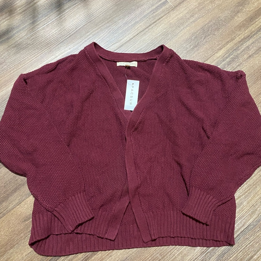 Cardigan sweater